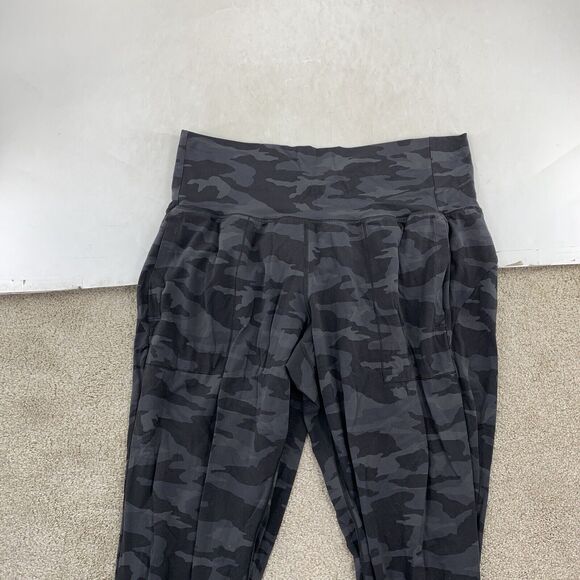 Athleta Salutation Camo Jogger 2X Women Pull On 29" Inseam Activewear 3-2 - Picture 3 of 8